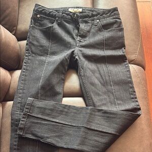 Burberry Black Straight Leg Jeans
